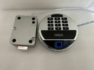 Nhà sản xuất an ninh LCD kỹ thuật số vòng an toàn Súng Khóa vân tay điện tử sinh trắc học an toàn hộp khóa hộp sử dụng Vault két - Product Image 6