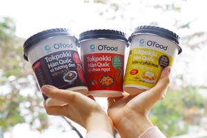 O'Food Tokpokki Instantáneo BBQ 105g, Pastel de Arroz Coreano Ahumado y Sabroso en Vaso, Comida Rápida, Snack, Venta al por Mayor, Empaque en Cartón 2026 - Product Image 2