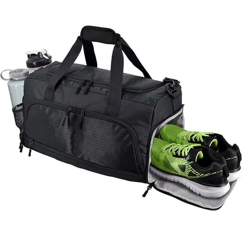 Gym Duffle Bag Large Sports Bags Travel Duffel Bags with Shoes Compartment