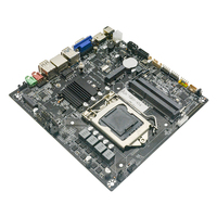 Carte mère Intel neuve avec chipset H81, LAN 1000M, DDR3 double canal, 16 Go de RAM max, module WiFi/4G, LGA1150, SSD M.2