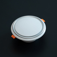Grille de ventilation circulaire réglable en plastique ABS, diffuseur d'air, contrôle du volume d'air pour la ventilation par conduits