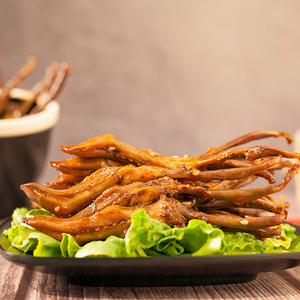 Friandises sèches au goût de langue de canard épicée et sucrée, spécialité de la cuisine, plats à base de viande, goût de <span class=keywords><strong>saumure</strong></span>, satisfait les envies, petites collations - Product Image 3