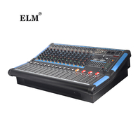 Console de mixage audio amplifiée 350W 99 DSP 12 canaux, console de sonorisation professionnelle pour scène, USB, Bluetooth, égaliseur, enregistrement pour groupe live, DJ