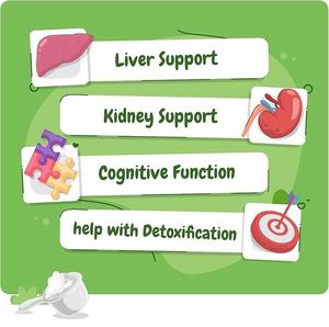Soporte hepático natural <span class=keywords><strong>para</strong></span> gatos-Desintoxicación-Soporte hepático-Promueve la función saludable del hígado <span class=keywords><strong>para</strong></span> gatos-Soporte renal-Cognitivo - Product Image 2