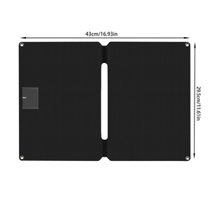 Bolsa Solar Plegable Monocristalina de 25W |   Cargador Solar Portátil USB para Teléfono - Product Image 6