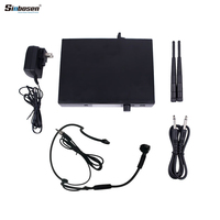Sinbosen WD-1 626-668Mhz uhf sans fil cravate casque de poche professionnel karaoké sans fil microphone
