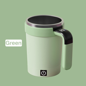 0728 Large Capacity Drinking Container, Magnetic Stirring Design, Sealed Straw and Lid, Stainless Steel Material - Product Image 1