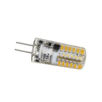 Bombilla LED de Silicona G4, 48 LED 3014, AC DC12V, Lámparas de Interior, Fábrica China, Bombilla LED G4 de 2W