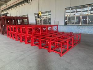 Monte-charge de chantier chinois homologué CE et EAC pour le levage de matériaux de construction, monte-charge pour passagers et matériaux avec structure compacte - Product Image 3