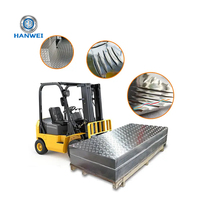 Lembaran aluminium kotak-kotak 1060 3003 5052 pabrik langsung lembaran aluminium kotak-kotak pelat tapak aluminium