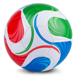 Ballon de football prêt à être expédié, prix le plus bas, taille 5, PVC, cousu à la machine, pour loisirs, livraison rapide, fabriqué au Vietnam, personnalisable - Product Image 3