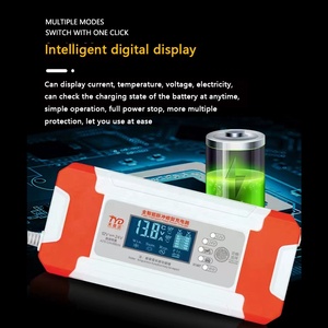 Chargeur de <span class=keywords><strong>batterie</strong></span> au plomb intelligent 60V à impulsions pour réparation, 12V10A pour vélo électrique et scooter 24V5A, entièrement intelligent, vente en gros - Product Image 5