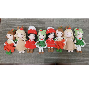 Juguetes de ganchillo navideños, muñecos amigurumi de peluche suave hechos a mano, regalo para baby shower, venta al por mayor, fábrica de Vietnam - Product Image 2