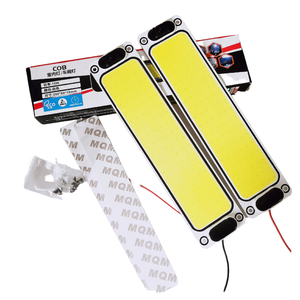 ไฟส่องหลังคารถยนต์ FCCEMC 12V 16W แบบบางพิเศษ 108 หลอด COB ไฟอ่านหนังสือในห้องเก็บสัมภาระรถบรรทุก รุ่นใหม่ ปี 2022 อุปกรณ์เสริมแสงสว่าง - Product Image 1