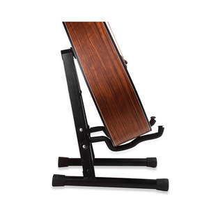 Soporte para guitarra plegable tipo A de metal para guitarra eléctrica, acústica y bajo - Product Image 2