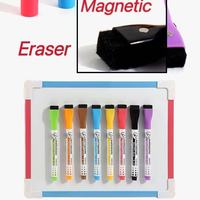 Marqueur magnétique liquide effaçable de nouvelle conception, encre colorée de 2 mm de largeur pour tableau blanc et panneau publicitaire LED