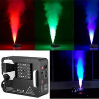 Machine à fumée verticale RGB DMX, 24 pièces, télécommande 1500W, Machine à fumée pour scène de mariage