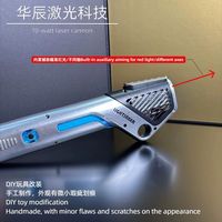 Pointeur laser IPG portable DIY 900-1100nm à source de pompe, longue portée, pour élimination d'obstacles, en alliage d'aluminium