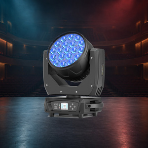 ไฟวอชแบบเคลื่อนย้ายได้, 200W 19x10W RGBW 540x270 ปรับหมุน/เอียง/ซูม, สำหรับงานเวที - Product Image 2