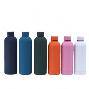 Bouteille d'eau élégante en acier inoxydable 304 - Personnalisable et portable pour étudiants et activités de plein air - Logo personnalisé disponible - Product Image 2
