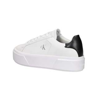 Sneakers da Donna Calvin Klein Bianche e Nere con Suola Chunky, Scarpe Casual alla Moda - Product Image 3
