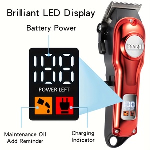 <strong>XY</strong>-8118B Mini Electric Hair Clipper <strong>Trimmer</strong> Cordless USB Shave <strong>Trimmer</strong> Men Professional Beard Grooming - Product Image 2