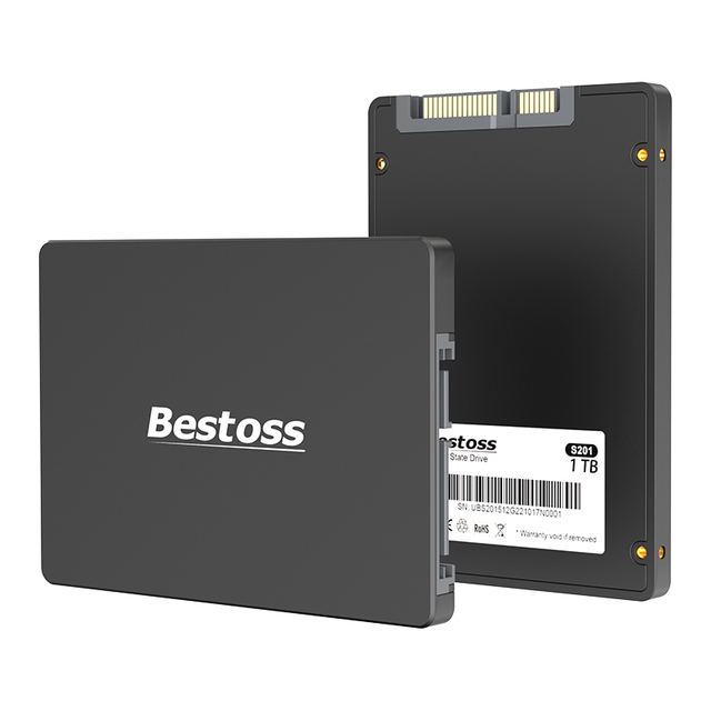 Bestoss SATA 3.0 Internal SSD 2.5 Inch 120GB/1TB Read 501-600MB/s Write 401-500MB/s 3-Year Warranty Expansion Laptop/Desktop PC