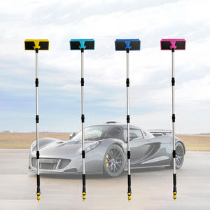 Cepillo de Lavado de Autos JIAYI, Varilla de Aluminio Multisección, Herramienta de Fregado con Pegamento Suave, Varilla de Acoplamiento para Lavado de Autos y Motocicletas, Excelente Limpieza - Product Image 2