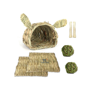 Việt Nam sản xuất cỏ đường hầm đồ chơi Hideaway nhà bền <span class=keywords><strong>hamster</strong></span> chinchilla Túi vật nuôi Hideaway Túp Lều Đồ chơi thỏ chuột đồng - Product Image 6