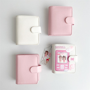 Hot Bán Macaron PU Chất Kết Dính Máy Tính Xách Tay Ledger 3-Lỗ <span class=keywords><strong>Mini</strong></span> Máy Tính Xách Tay Lịch Trình Kế Hoạch Có Thể Tháo Rời 9*11Cm Trẻ Em Của Quà Tặng Tùy Chỉnh - Product Image 3