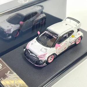 Modèle de voiture en alliage modifié Fuji 1/64 GR Yaris <span class=keywords><strong>Rocket</strong></span> <span class=keywords><strong>Bunny</strong></span> Widebody, simulation d'ornement - Product Image 2
