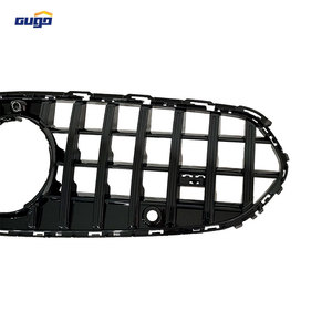 กระจังหน้า GUGO W206 สำหรับ Mercedes C Class 2022 รุ่น GT <span class=keywords><strong>Panamericana</strong></span> สีดำ พลาสติกใหม่ อะไหล่ตกแต่งภายนอก - Product Image 3