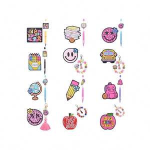 Nouveauté : Perles focales en silicone de qualité pour embouts de stylo, perles focales en silicone pour enseignants, perles focales en silicone pour crayons pour enseignants - Product Image 1