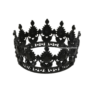 <span class=keywords><strong>สี</strong></span>ผสมในท็อปเปอร์เค้กมงกุฎทรงกลมบาร็อคพร้อมอุปกรณ์ตกแต่งเทียร่าและอุปกรณ์ตกแต่งช่อดอกไม้ - Product Image 4