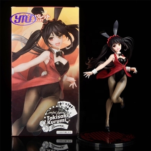 Date A Live <span class=keywords><strong>Kurumi</strong></span> <span class=keywords><strong>Tokisaki</strong></span> Bunny Girl Dress Traje de baño Anime Girl Figura en caja coleccionable - Product Image 6