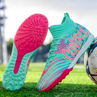 Chaussures de football unisexes pour adultes 2025, nouvelles, imperméables, légères, respirantes, antidérapantes, durables, crampons de football pour le printemps, l'automne et l'hiver