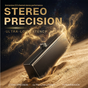 ลำโพงคอมพิวเตอร์สเตอริโอแบบตั้งโต๊ะสำหรับสำนักงาน พร้อมซาวด์บาร์ USB C/A, ซาวด์บาร์ขนาดเล็กแบบเสียบใช้งานได้ทันทีสำหรับพีซี แล็ปท็อป และการทำงาน - Product Image 3