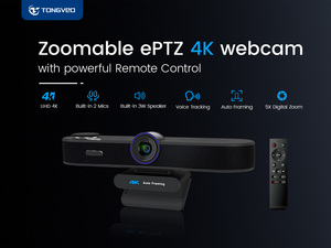 <span class=keywords><strong>Webcam</strong></span> de conférence Offre Spéciale 4K VA300C 8.29MP 5X 4 Mics Fonction AI <span class=keywords><strong>Webcam</strong></span> PTZ 3 en 1 - Product Image 2