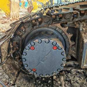 Excavadora hidráulica sobre orugas Komatsu PC 200-8 usada con caja de cambios de motor central Maquinaria de movimiento de tierras Precio bajo Venta directa China - Product Image 5