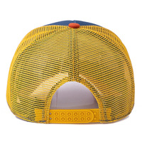 Gorra Trucker Deportiva Vintage Unisex de 5 Paneles con Costuras en Contraste Multicolor, Transpirable, para las Cuatro Estaciones