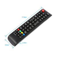 Control Remoto Universal para TV OEM de Repuesto AA59-00786A con Baterías AAA, Alcance de 10 m, Frecuencia de 38 KHZ para Samsung LED 3D Smart TV
