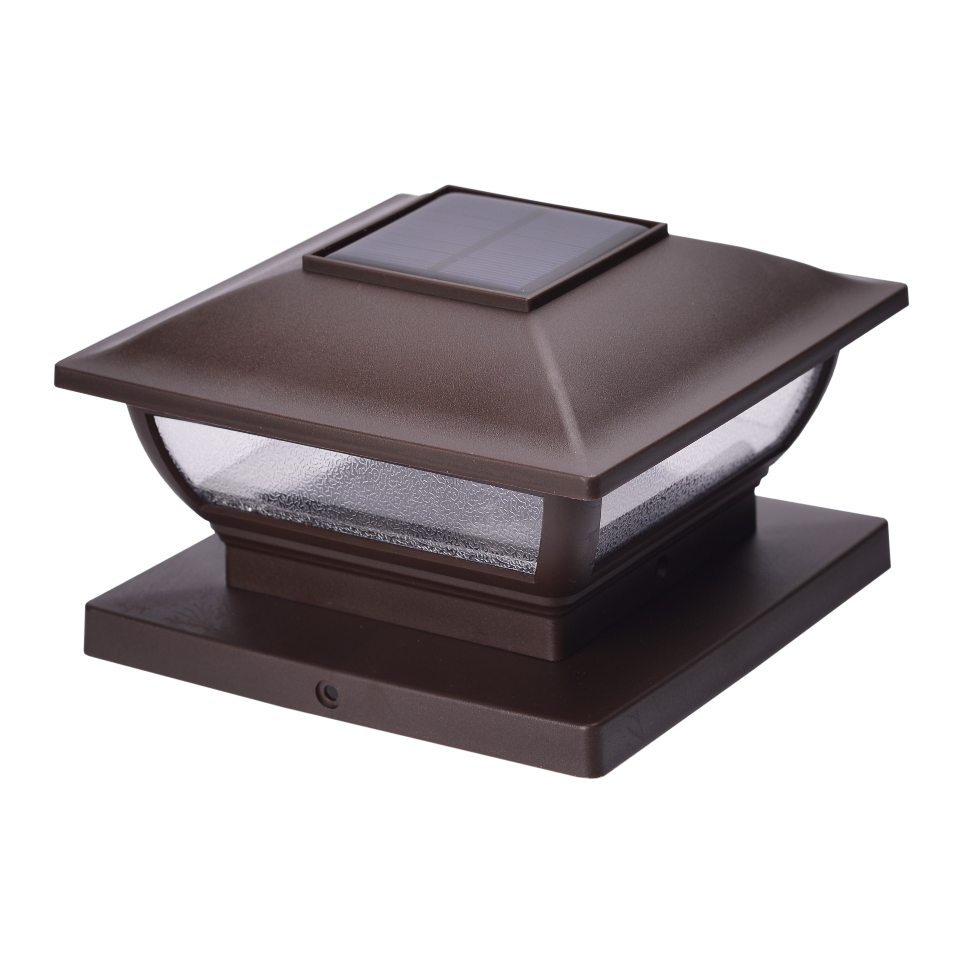Loyal 2025 Hot-selling Outdoor Solar Led Post Cap Light for 3.5x3.5 and 5.5x5.5 Inch Vinyl Wood Fence Post