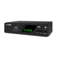 2025 el más nuevo precio de fábrica superior Digital DVB T2 U-002 SP1509C 1080P Digital Terrestre WIFI TV DVB T2 decodificador receptor decodificador