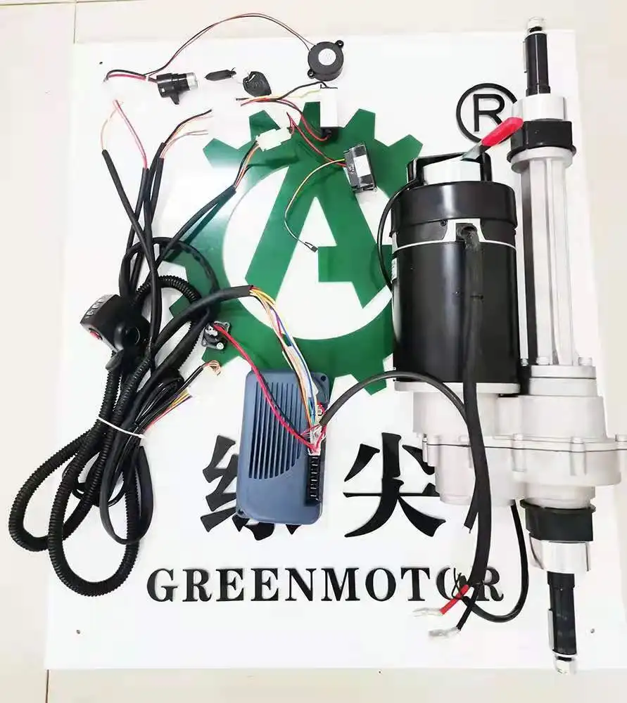 400W Pure electric drive kits for electric car transaxle driving axle DC motor