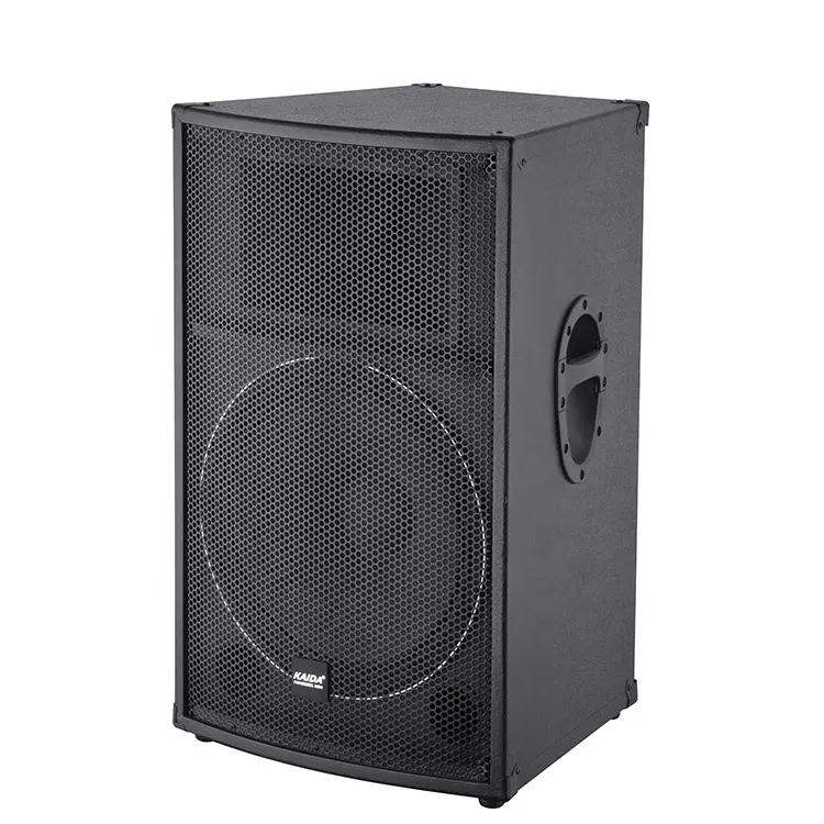 Venda quente preço de fábrica profissional 15 polegada karaoke estágio DJ bar madeira T15 passiva alto-falante caixa grande sistema de áudio