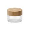 Pot de crème visage et yeux en acrylique de luxe, crème réparatrice cellulaire ADN Or Platine anti-âge 60ml, avec capuchon en plastique, cosmétique à l'argile clarifiante
