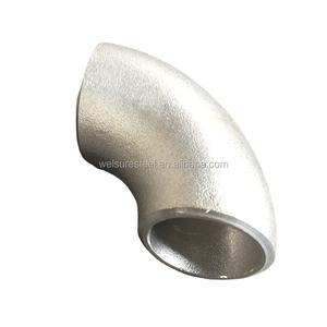 Welsure di alta qualità 1 3 pollici Sch40 sanitario in acciaio <span class=keywords><strong>inox</strong></span> 304 grado ASME B16.9 piegare 90 gradi gomito di buona qualità - Product Image 3
