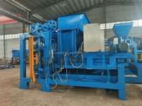 Machines de fabrication de briques à puzzle simple pour les travaux de construction Machine de fabrication de briques à blocs automatique en Chine