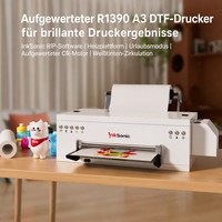InkSonic Imprimante DTF C13B L1800 13 pouces A3+ mode vacances nettoyage auto coût réduit pour débuter