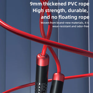 <span class=keywords><strong>Corde</strong></span> à <span class=keywords><strong>sauter</strong></span> lestée Aofit, best-seller transfrontalier, poignée antidérapante, longueur réglable, pour entraînement en salle de sport et brûlage des graisses - Product Image 6